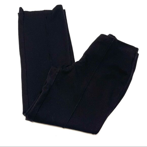 Black Trouser Tummy Tuck Control Rayon and Nylon blend stretchable waist - Picture 1 of 9